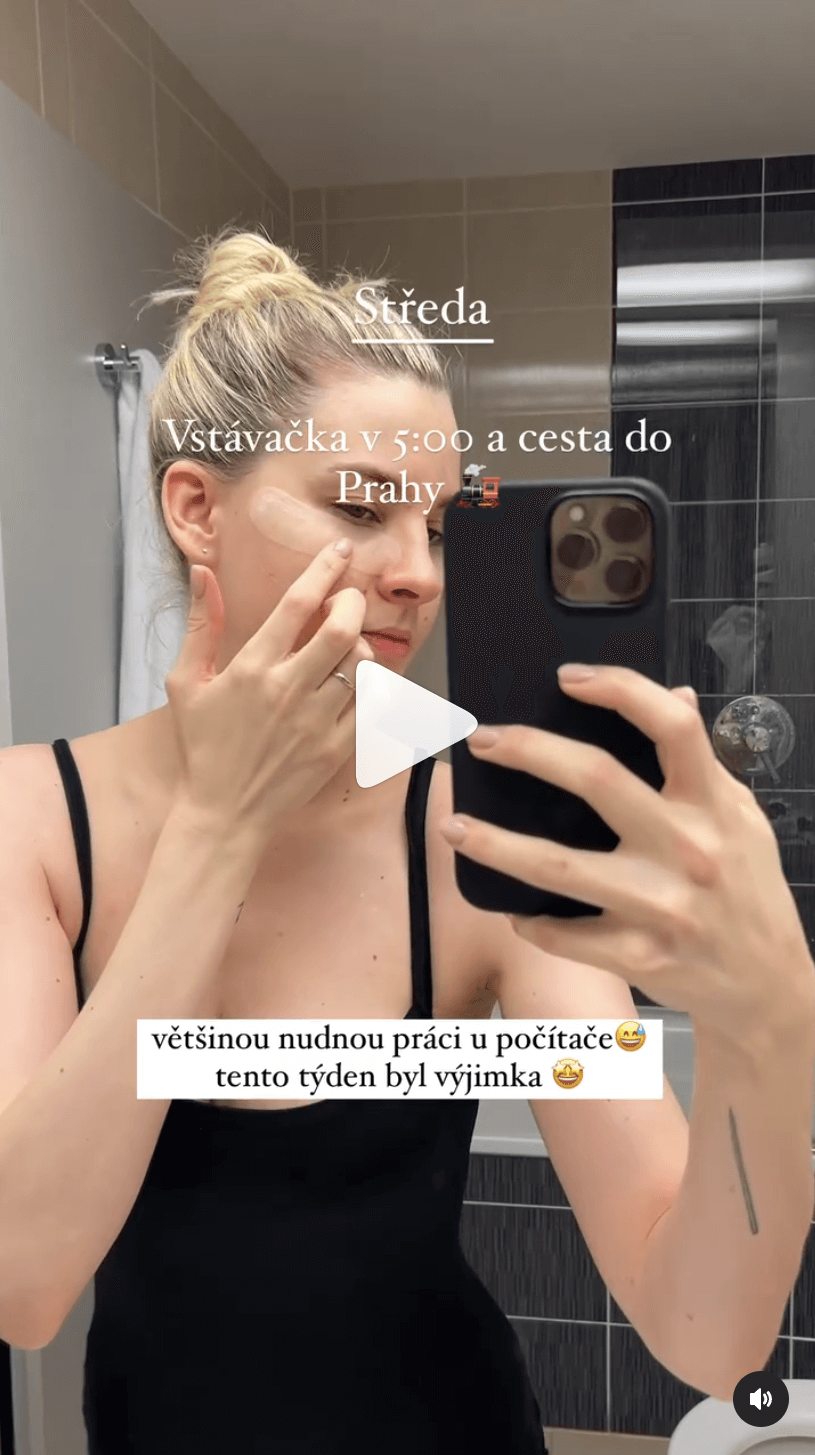 Okamžitě bych kriminalizovala čistící píchací kartáčky, rollery a podobné derma-kokoiny, hlásí Kristy nekompromisně. Zdroj @kristyna.rubisarova
